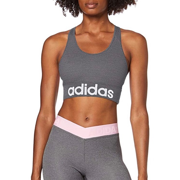 NWOT Adidas Design 2 Move Logo Sport Bra